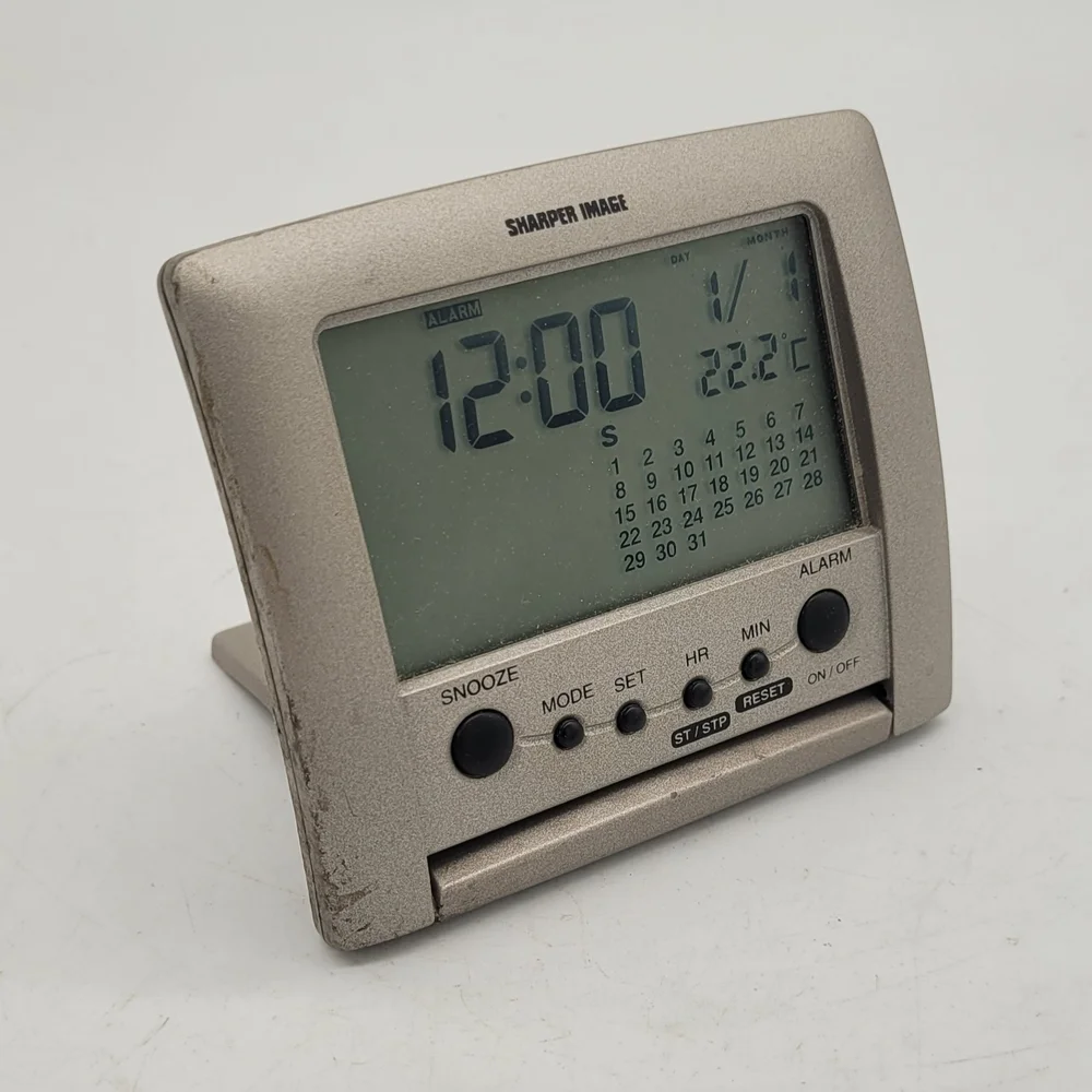 Sharper Image Digital Alarm Clock